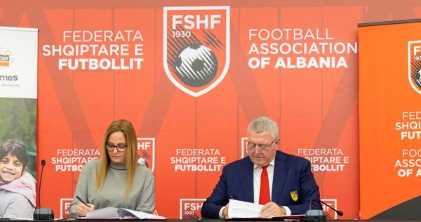 The Albanian Football Association And Terre Des Hommes Albania Sign A ...